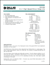 Click here to download DS1035M-15 Datasheet