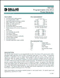 Click here to download DS1040M-D70 Datasheet