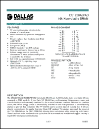 Click here to download DS1220AD-150 Datasheet