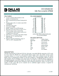 Click here to download DS1225AB-85 Datasheet