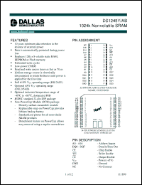 Click here to download DS1245AB-70-IND Datasheet