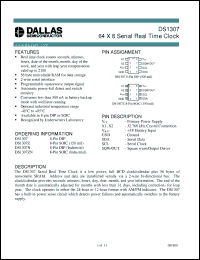 Click here to download DS1307ZN Datasheet
