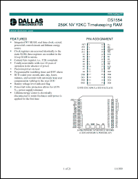 Click here to download DS1554-70 Datasheet