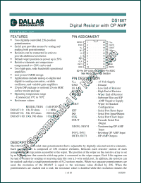 Click here to download DS1667S-010 Datasheet