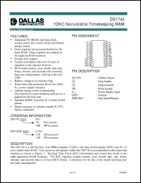 Click here to download DS1742W-150 Datasheet