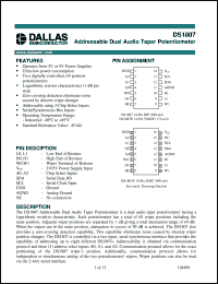 Click here to download DS1807S/T&R Datasheet