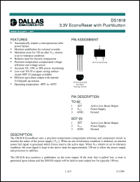Click here to download DS1818R-20/T&R Datasheet