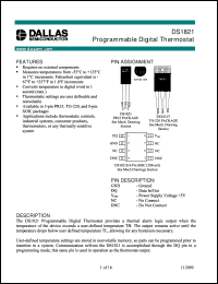 Click here to download DS1821S Datasheet