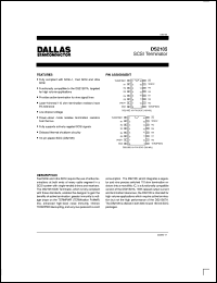 Click here to download DS2105S Datasheet