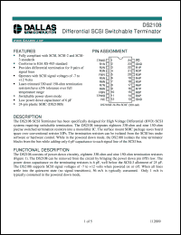 Click here to download DS2108S Datasheet