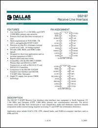 Click here to download DS2187S Datasheet