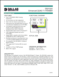 Click here to download DS21Q42 Datasheet