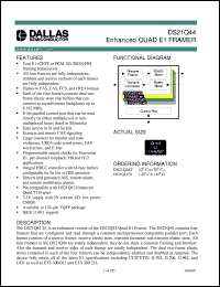 Click here to download DS21Q44 Datasheet
