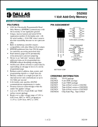 Click here to download DS2502 Datasheet
