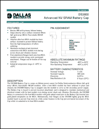 Click here to download DS3800 Datasheet