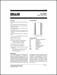 Click here to download DS12B887 Datasheet