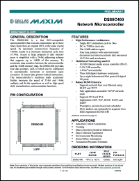 Click here to download DS80C400 Datasheet