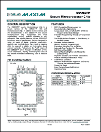 Click here to download DS5002FMN-16 Datasheet