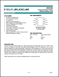 Click here to download DS1100M-125 Datasheet
