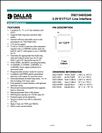 Click here to download DS21Q348 Datasheet