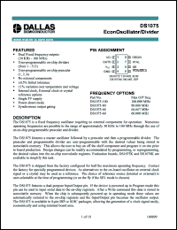 Click here to download DS1075 Datasheet