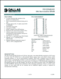 Click here to download DS1220AD-85IND Datasheet