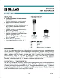 Click here to download DS1233A Datasheet