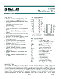 Click here to download DS1239 Datasheet