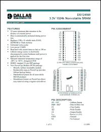 Click here to download DS1245 Datasheet