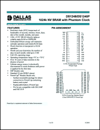 Click here to download DS1248WP120IND Datasheet