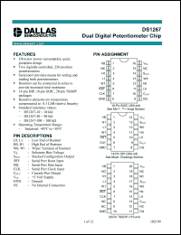 Click here to download DS1267S-050/TR Datasheet