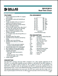 Click here to download DS12C887A Datasheet