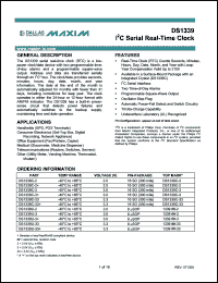 Click here to download DS1339U-3 Datasheet