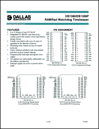 Click here to download DS1386 Datasheet