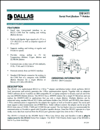 Click here to download DS1411DB-9 Datasheet
