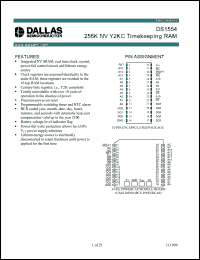 Click here to download DS1554 Datasheet