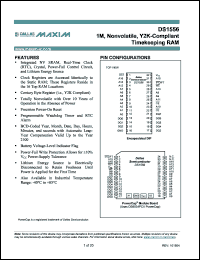 Click here to download DS1556W-120IND Datasheet