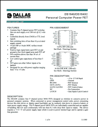 Click here to download DS1640 Datasheet