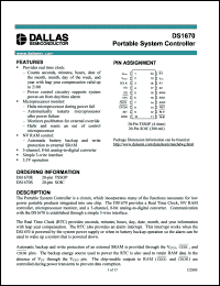 Click here to download DS1670 Datasheet