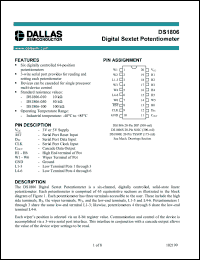 Click here to download DS1806 Datasheet