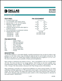 Click here to download DS1809 Datasheet
