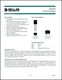 Click here to download DS1833 Datasheet