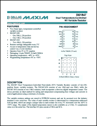 Click here to download DS1847E-050/R Datasheet