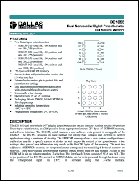 Click here to download DS1855X-100 Datasheet