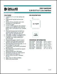 Click here to download DS21348 Datasheet
