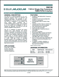 Click here to download DS2156LN Datasheet