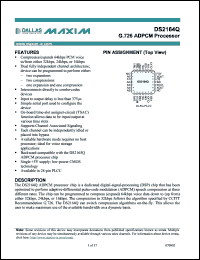 Click here to download DS2164Q Datasheet