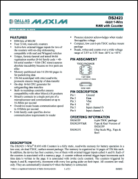 Click here to download DS2423X Datasheet