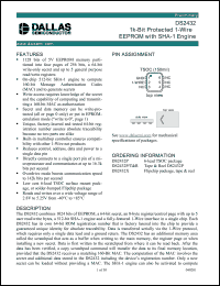 Click here to download DS2432 Datasheet