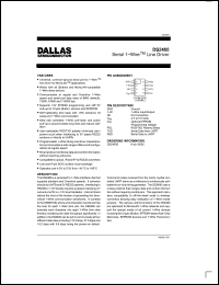 Click here to download DS2480 Datasheet
